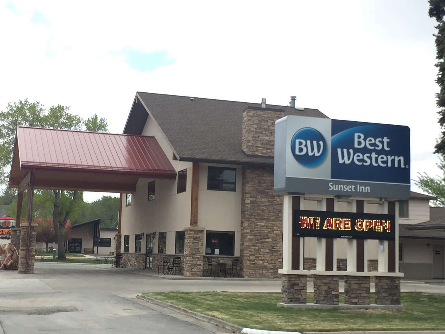 Best Western Sunset Inn Коуди Екстериор снимка